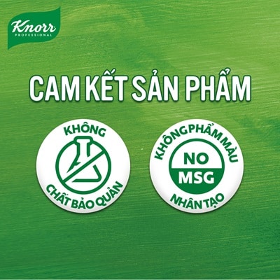 Knorr Bột Thịt Gà 1kg - Bột Thịt Gà Knorr cho vị gà nguyên bản nhờ vị ngọt thịt và thơm lâu, làm nền tảng cho mọi món ăn.